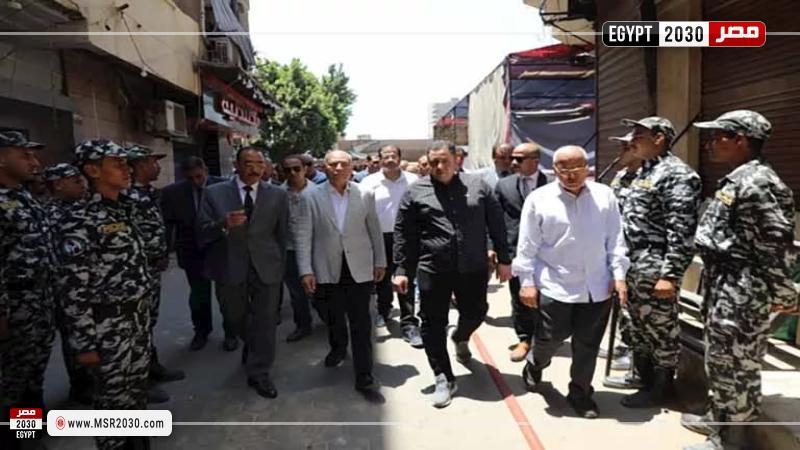 انهيار عقار فى حدائق القبة