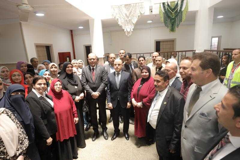 وزير العمل ومحافظ كفرالشيخ يفتتحان أعمال تطوير مقر مديرية العمل بالمحافظة