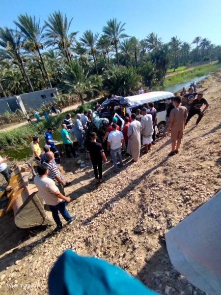 حادث  الطريق الدولي الساحلي بكفر الشيخ