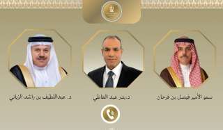 وزير الخارجية يبحث مع نظيريه السعودي والبحريني تداعيات التصعيد العسكري بين إسرائيل وإيران