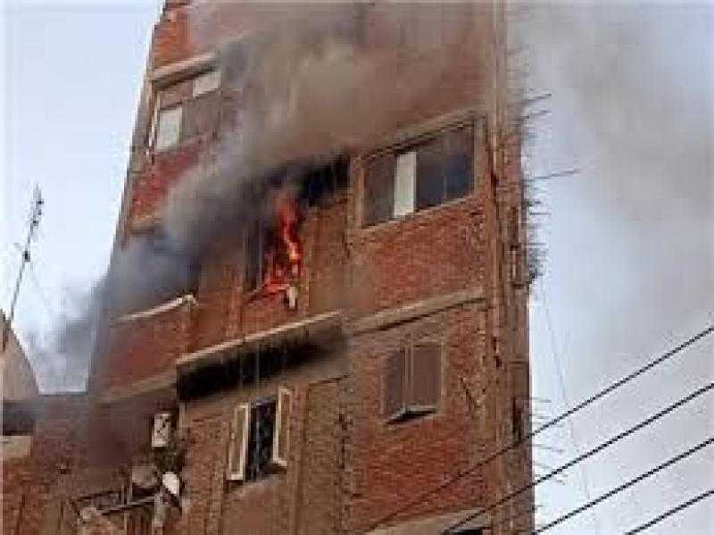 مصرع ربة منزل في حريق مأساوي داخل منزلها بالفيوم