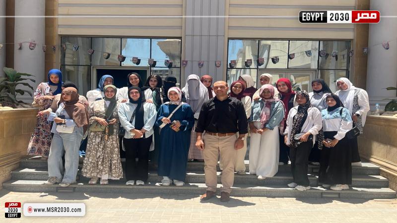 طلاب كلية الحقوق بجامعة حلوان الأهلية
