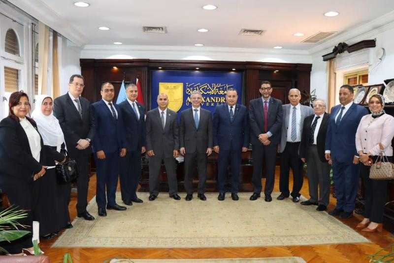 توقيع بروتوكول تعاون بين مصلحة الجمارك وجامعة الإسكندرية لتعزيز الاستثمار فى التنمية البشرية