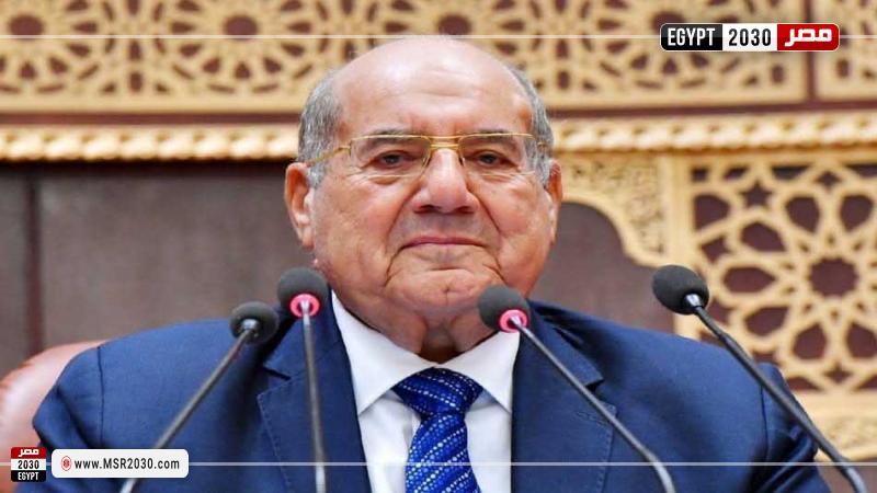 المستشار عبد الوهاب عبد الرازق رئيس مجلس الشيوخ