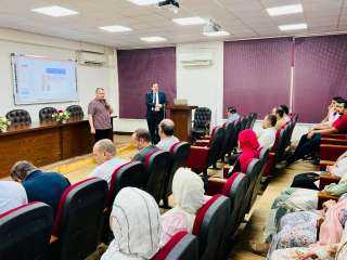 ورشة عمل بجامعة الدلتا التكنولوجية بعنوان نحو ثقافة الجودة وإنشاء نظام داخلي للجودة