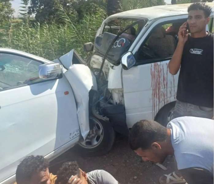 حادث تصادم ملوى 