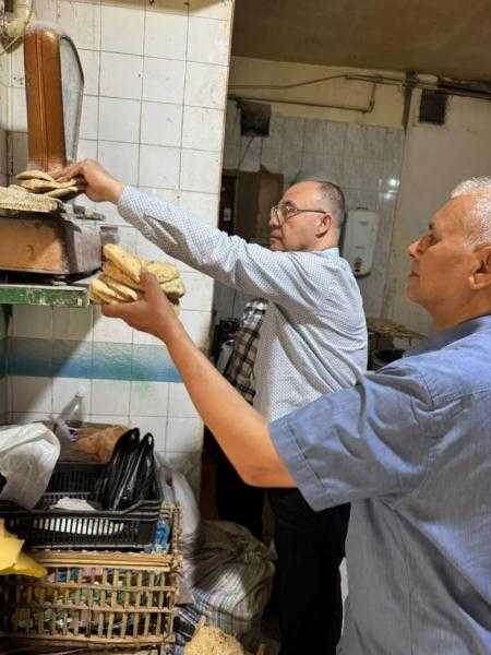 وكيل وزارة التموين بالشرقية يشن حملة تفتيشية علي المخابز بمدينة الزقازيق