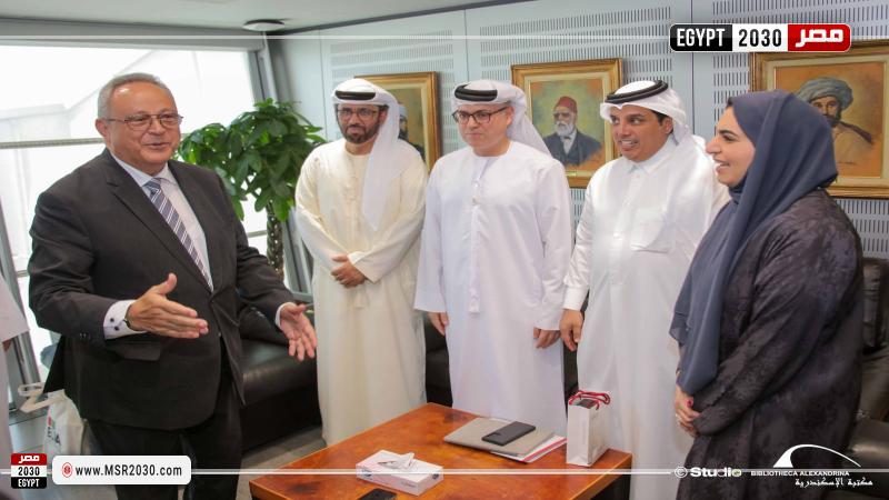 مدير مكتبة الإسكندرية