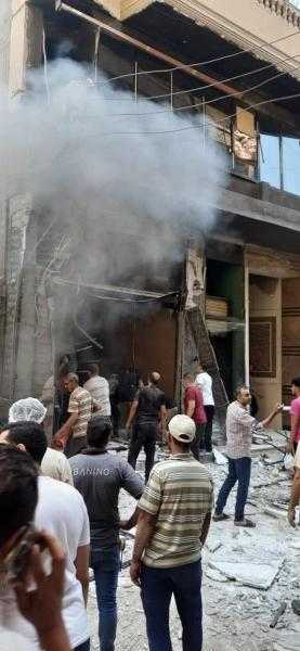 حريق هائل يلتهم مطعم شهير بالمحلة .. والحماية المدنية تتدخل سريعا