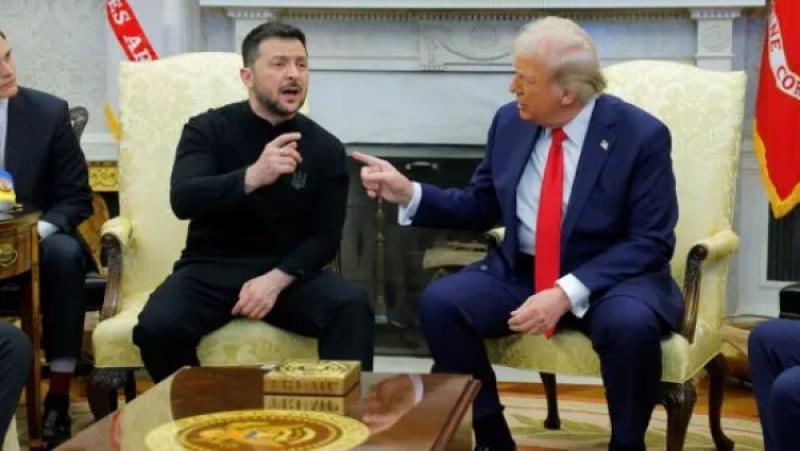 فلاديمير زيلينسكي ودونالد ترامب
