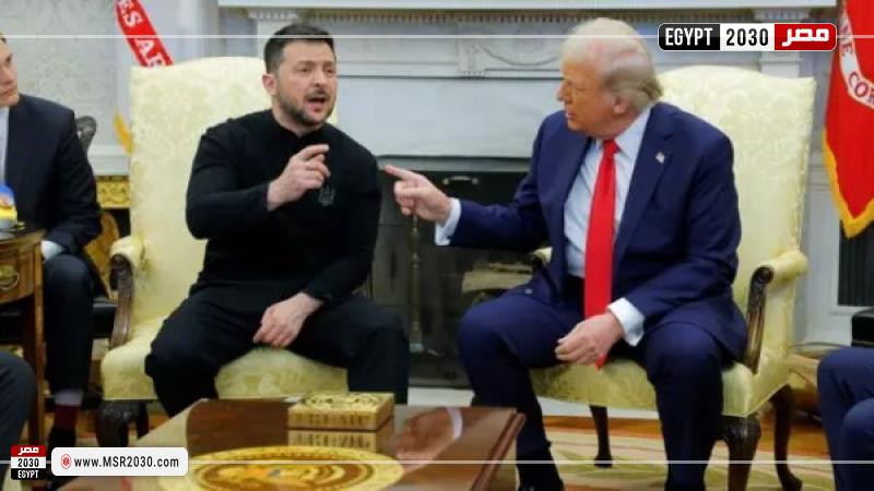 فلاديمير زيلينسكي ودونالد ترامب