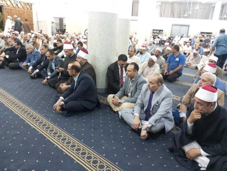 محافظ الشرقية يشهد احتفالية مديرية الأوقاف بالعام الهجري الجديد بمسجد الزراعة بمدينة الزقازيق