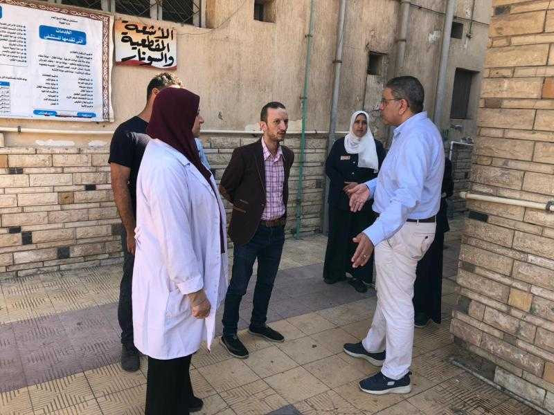 جولة مفاجئة لوكيل وزارة الصحة بالمنوفية لمستشفى بركة السبع