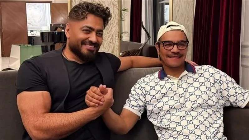 رابح صقر وتامر حسني