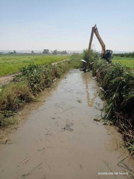 محافظ أسيوط: مواصلة تطهير ورفع مخلفات الترع لضمان وصول المياه لنهايتها