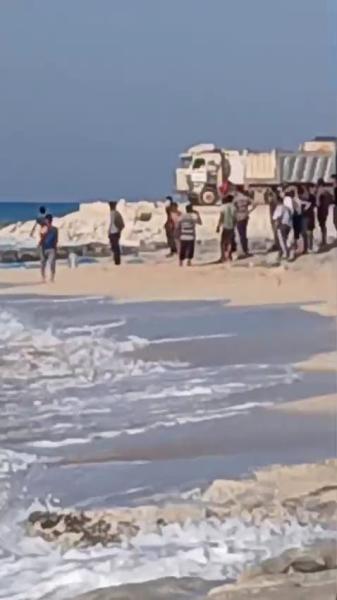  حادث غرق بقرية سياحية على طريق مطروح