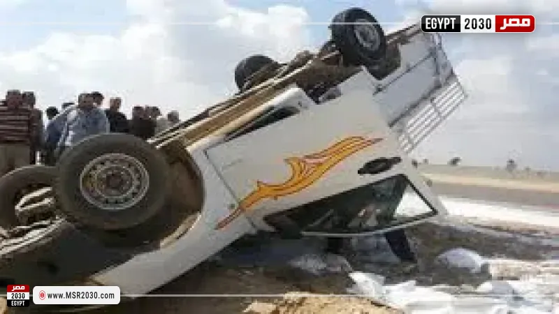 انقلاب سيارة ربع 