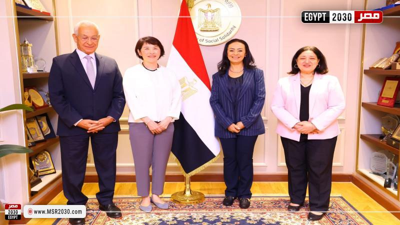 وزيرة التضامن الاجتماعي