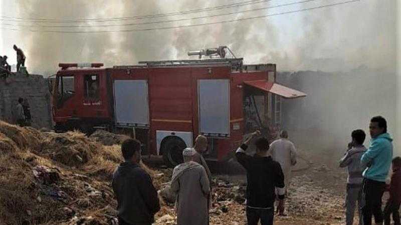 حريق منزل في الدقهلية أثر انفجار أنبوبة غاز