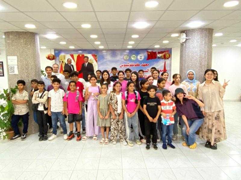 دورة مجانية لتعليم اللغة الصينية للأطفال تنطلق بمعهد كونفوشيوس بجامعة قناة السويس