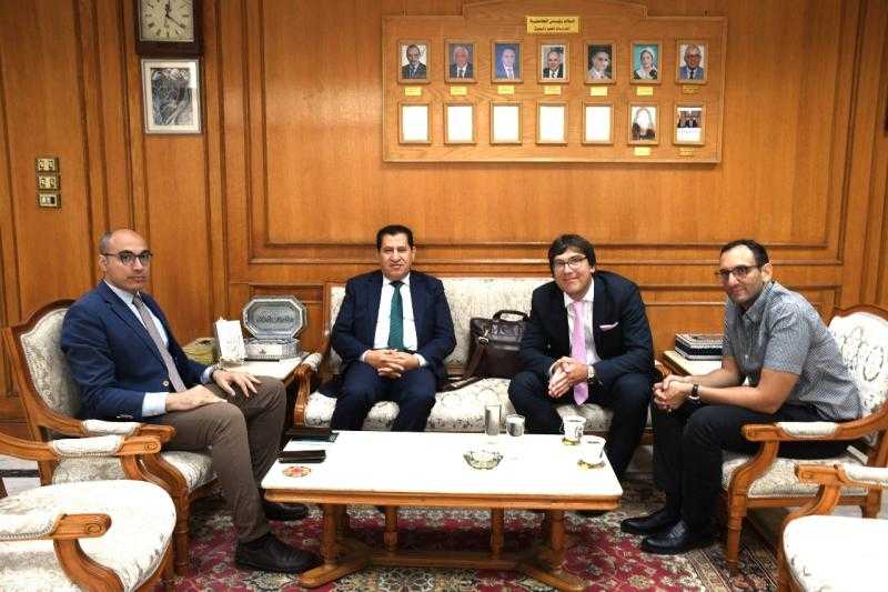 جامعة حلوان تفتح تعاون أكاديمي جديد مع جامعة دايموند البريطانية