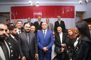 نقيب المحامين يترأس جلسة حلف اليمين القانونية للأعضاء الجدد