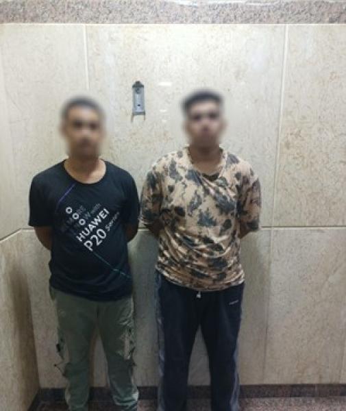 القبض على طالبين لتصوير متشرد والتنمر عليه فى الحوامدية