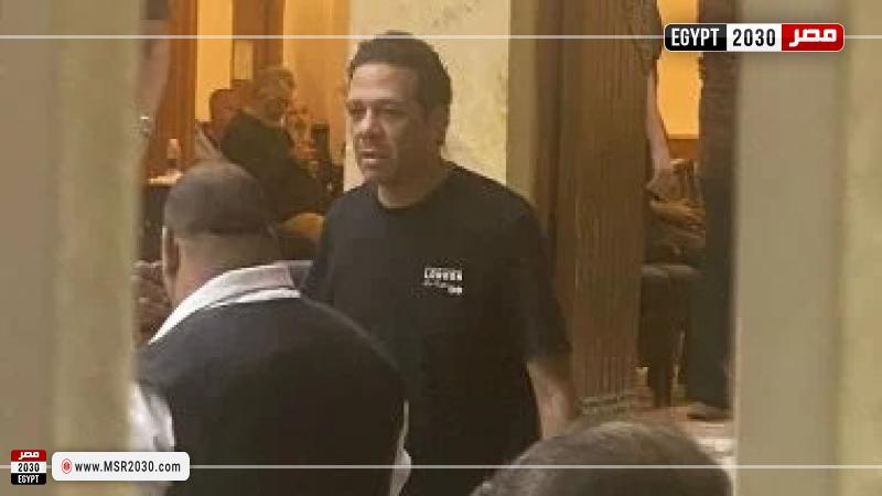عزاء والدة هشام إسماعيل