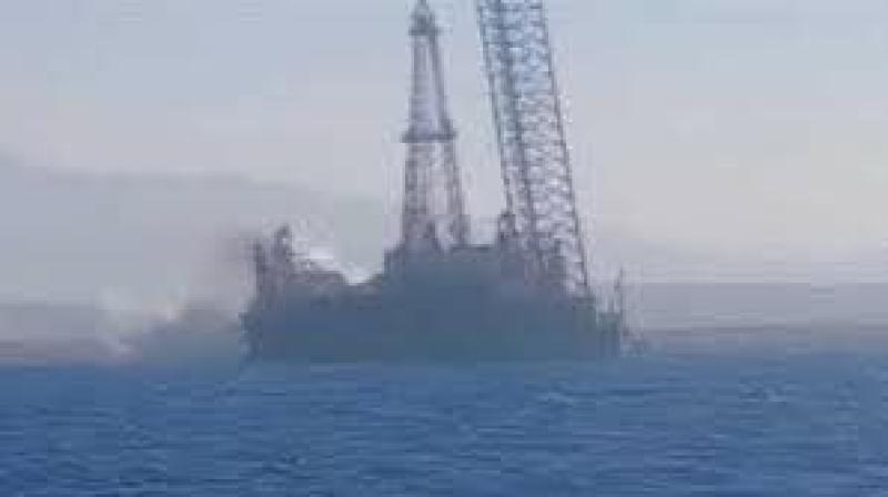 غرق حفار 