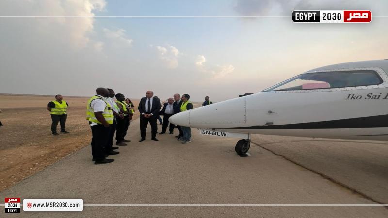 هبوط اضطراري لطائرة أجنبية بمطار القاهرة