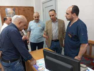 وكيل وزارة الصحة بالشرقية يتابع أعمال الكشف الطبي على مرشحي مجلس الشيوخ بالمجلس الطبي العام بالزقازيق