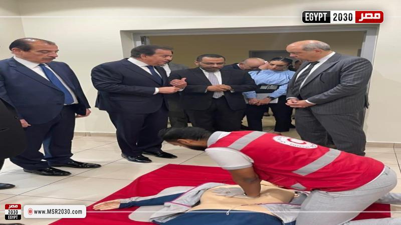 وزير الصحة ووزير الطيران المدني