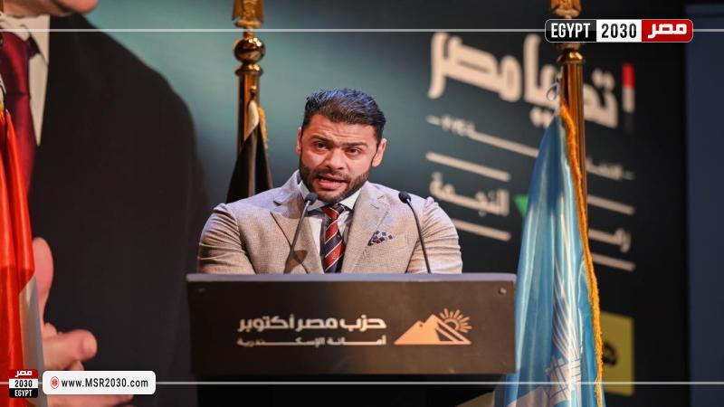 المهندس أحمد حلمي، نائب رئيس حزب مصر أكتوبر