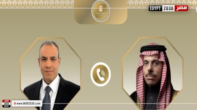 عبد العاطي ونظيره السعودي