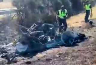 أول صور من الحادث المأساوي الذي أودى بحياة ديوجو جوتا وشقيقه