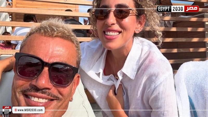 منة القيعي وعمرو دياب