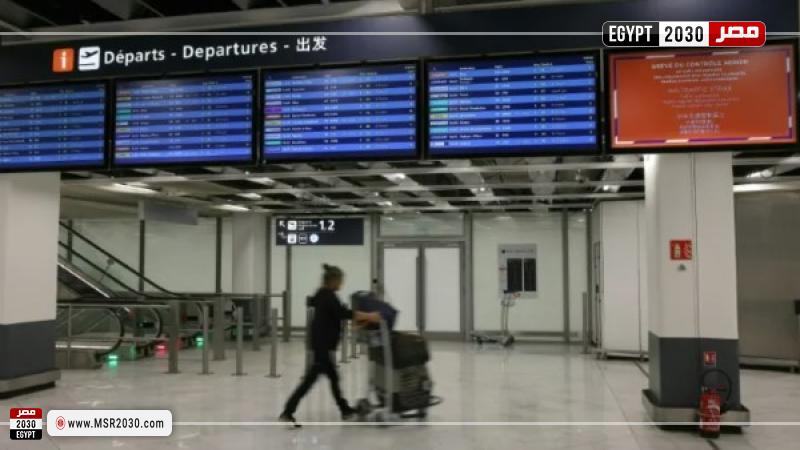 الإضراب في مطارات فرنسا