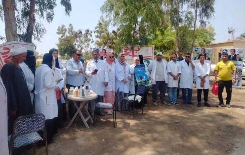 بيطرى الشرقية يُنظم قافلة طبية علاجية بيطرية مجانية بقرية جزيرة أبو عمران بمركز ومدينة كفر صقر