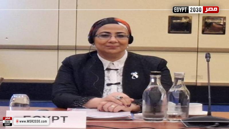 المستشارة أمل عمار رئيسة المجلس القومي للمرأة