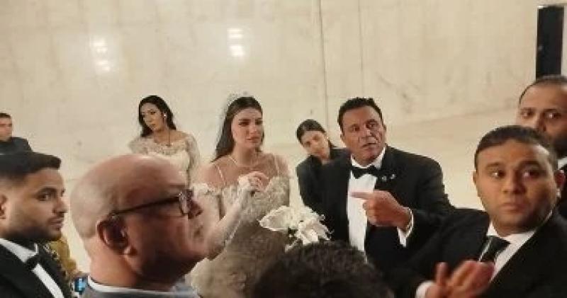 وسط  الأهل والأحباب.. محمد فؤاد يحتفل بزفاف ابنته بسملة