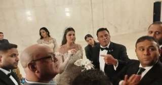 وسط  الأهل والأحباب.. محمد فؤاد يحتفل بزفاف ابنته بسملة