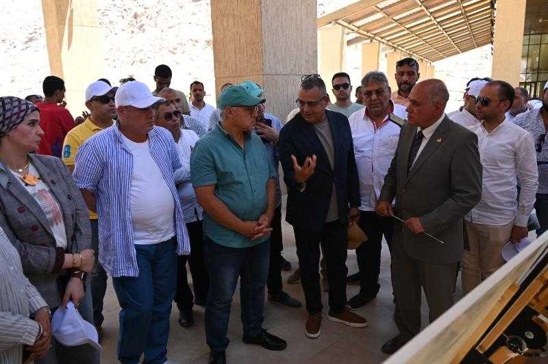 محافظ جنوب سيناء يرافق لجنة الإدارة المحلية بمجلس النواب في زيارة ميدانية إلى مدينة سانت كاترين