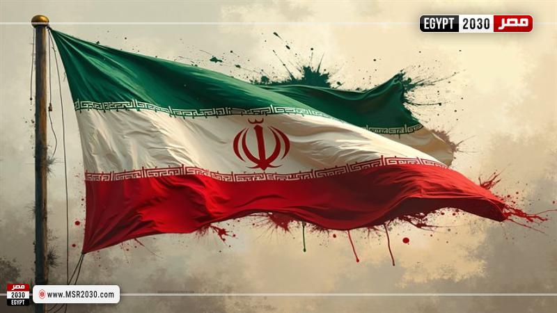 علم إيران
