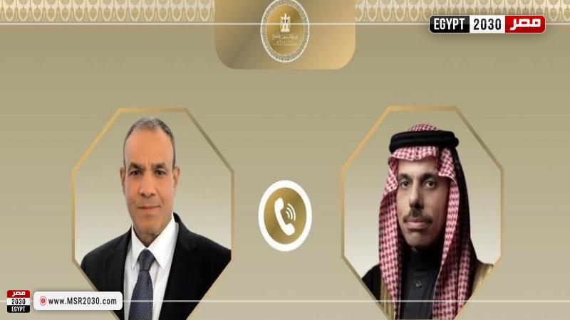 عبد العاطي ونظيره السعودي