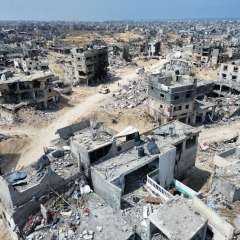 استشهاد 23 فلسطينيا في قصف إسرائيلي متواصل على غزة