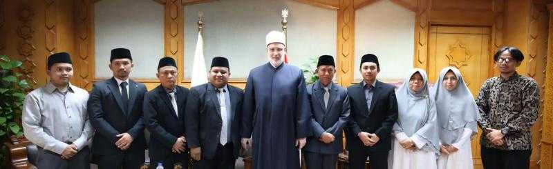 وكيل الأزهر يستقبل وفد معهد زيس الإندونيسي لبحث سبل تعزيز التعاون المشترك في المجال العلمي
