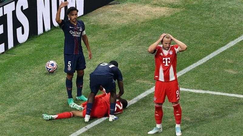 بايرن ميونخ يعلن تفاصيل إصابة موسيالا الخطيرة أمام باريس سان جيرمان