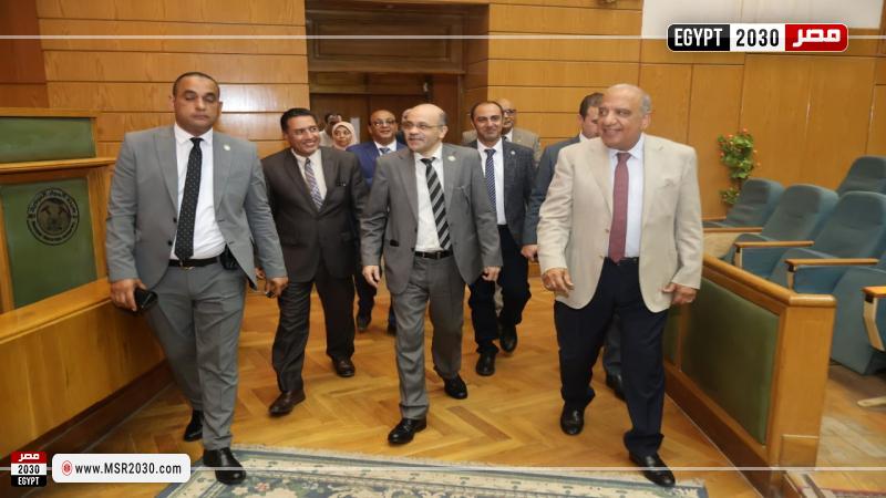 جانب من الزيارة