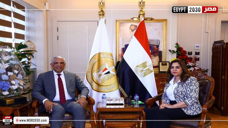 الدكتورة منال عوض وزيرة التنمية المحلية