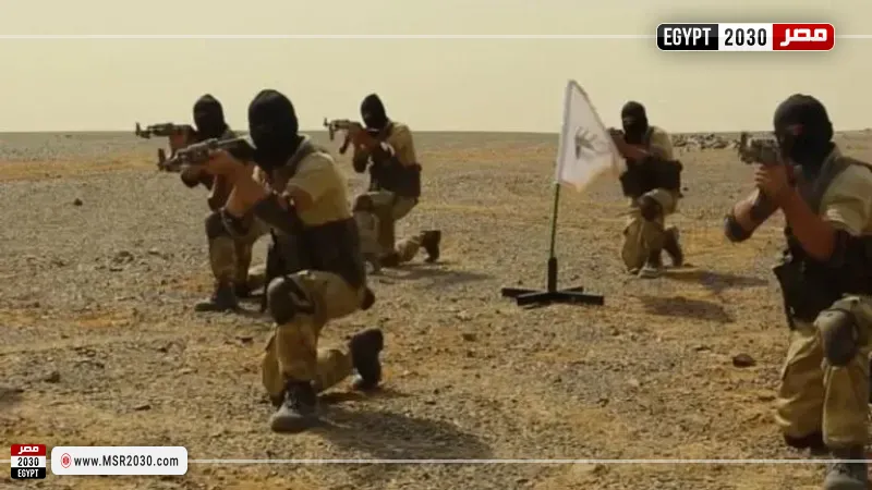 جانب من أعضاء حركة حسم